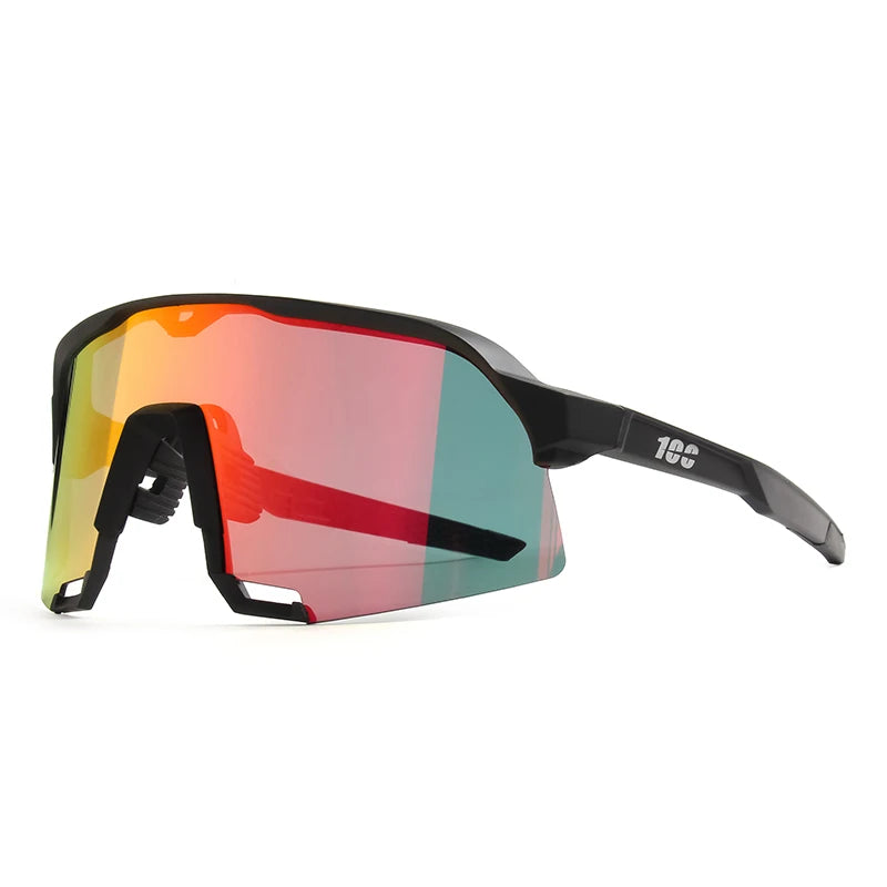 Óculos Esportivo Speed UV400 Inpace - Preto/Vermelho