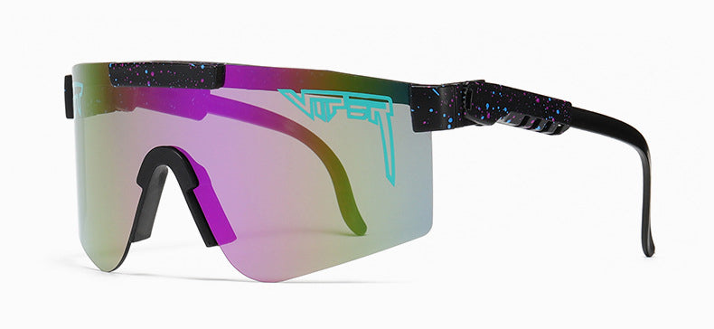 Óculos Esportivo Viper UV400 Inpace - Preto/Roxo