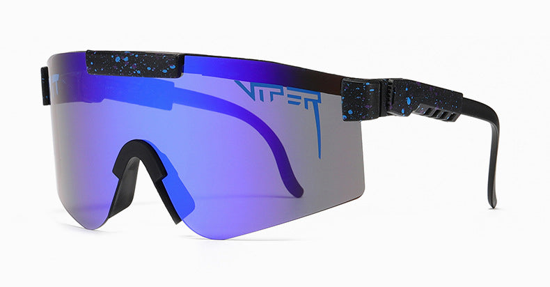 Óculos Esportivo Viper UV400 Inpace - Preto/Azul
