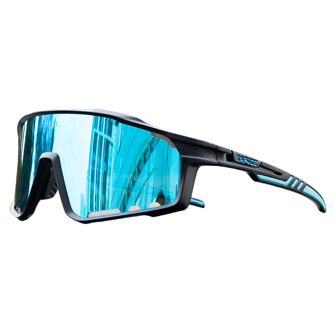Óculos Esportivo Elite UV400 Inpace - Preto/Azul