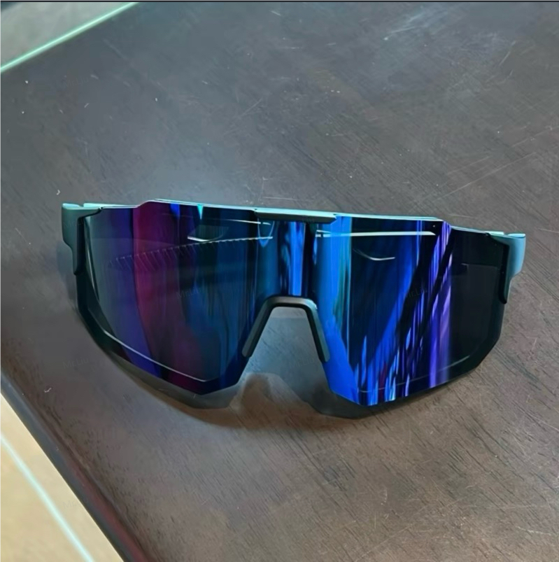 Óculos Ciclismo Para-brisa UV400 Inpace - Preto/Azul