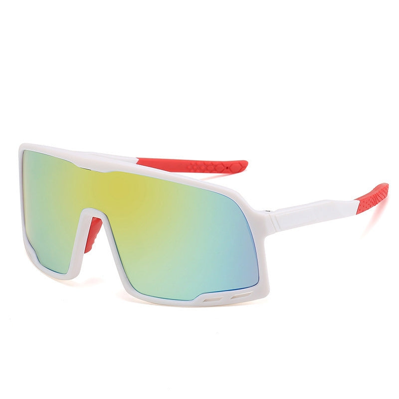 Óculos Esportivo Big Frame UV400 Inpace - Branco/Vermelho