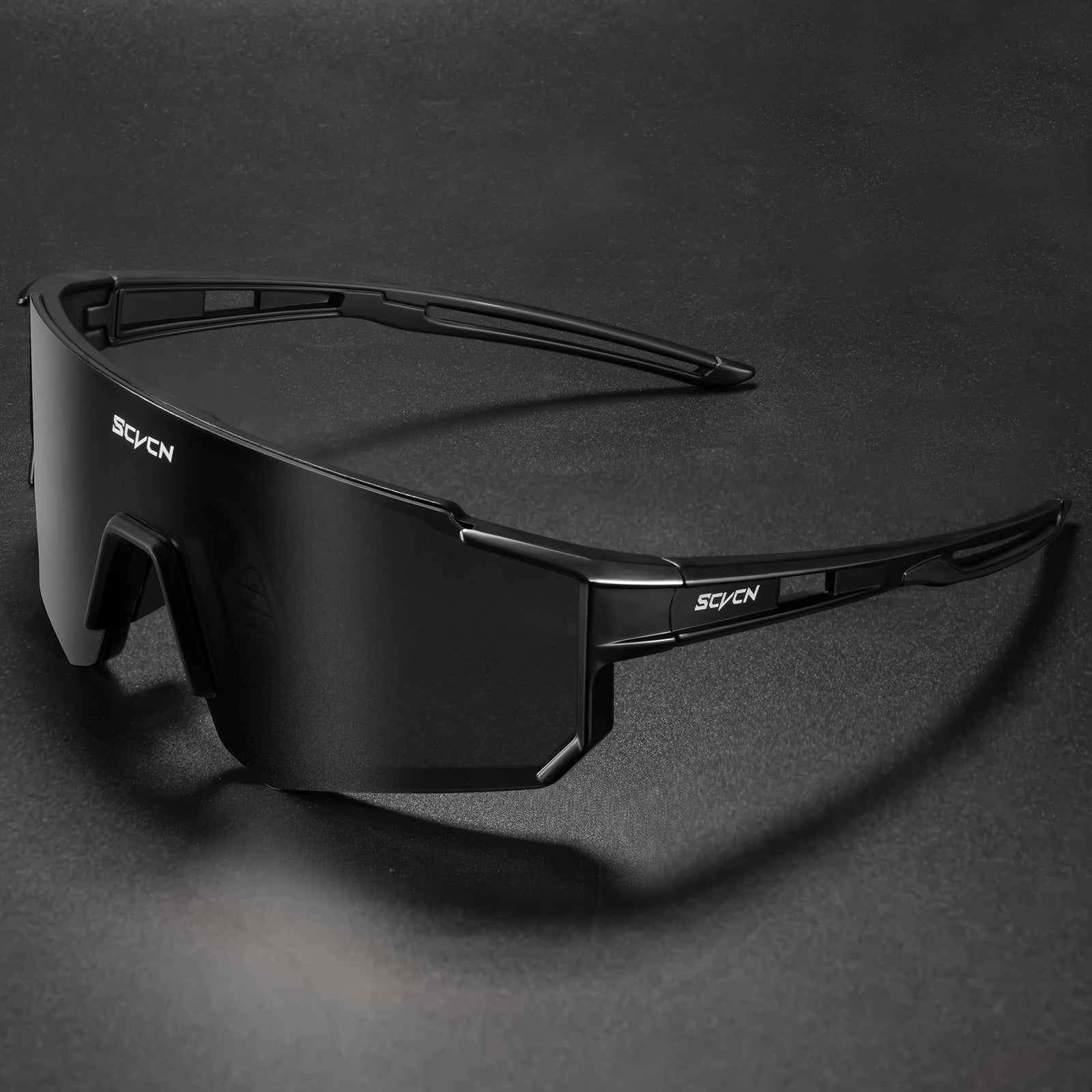Óculos Esportivo Seven UV400 Inpace - Preto/Fumê