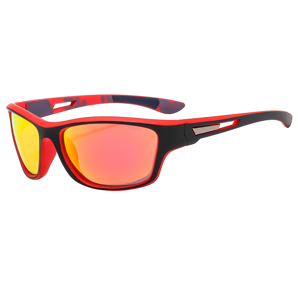 Óculos Esportivo Polarizado Film UV400 Inpace - Preto/Vermelho