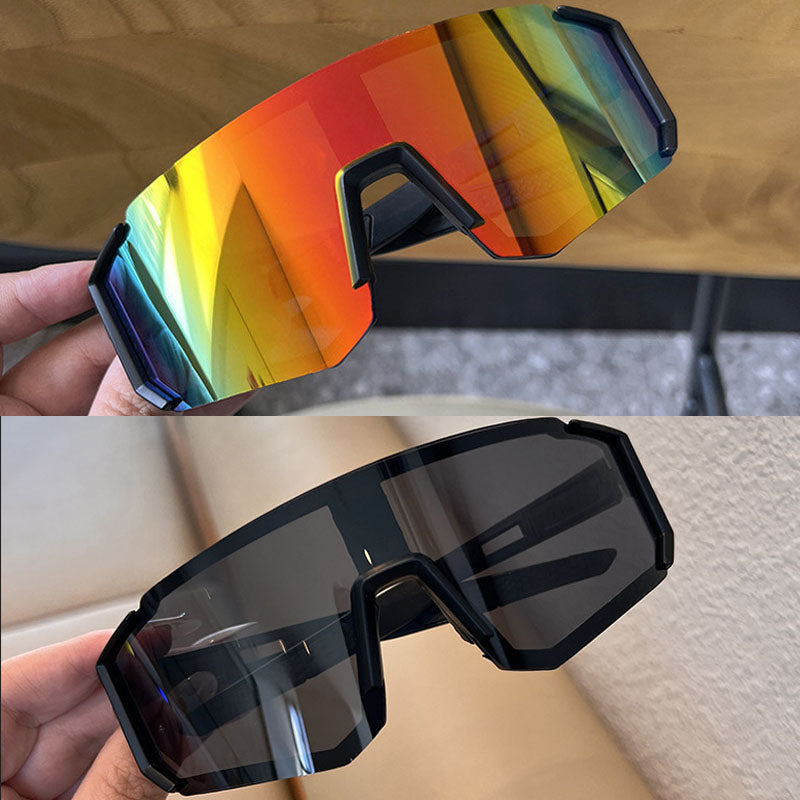 Kit 2 Óculos WindGuard Duo UV400 Inpace - Kit Laranja + Fumê