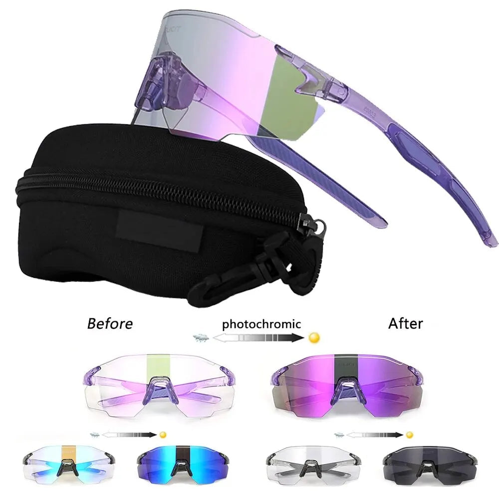 Óculos Ciclismo Fotocromático Polarizado Inpace - O3 Fotocromático