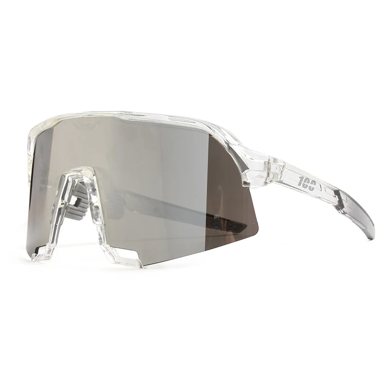 Óculos Esportivo Speed UV400 Inpace - Transparente/Cinza