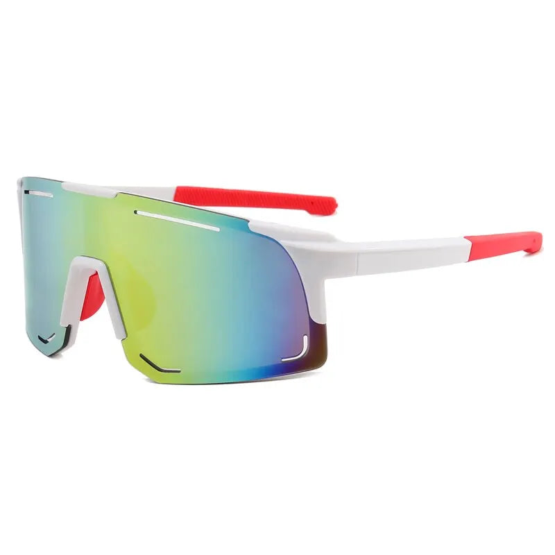 Óculos Ciclismo Polarizado UV400 Inpace - Branco/Vermelho