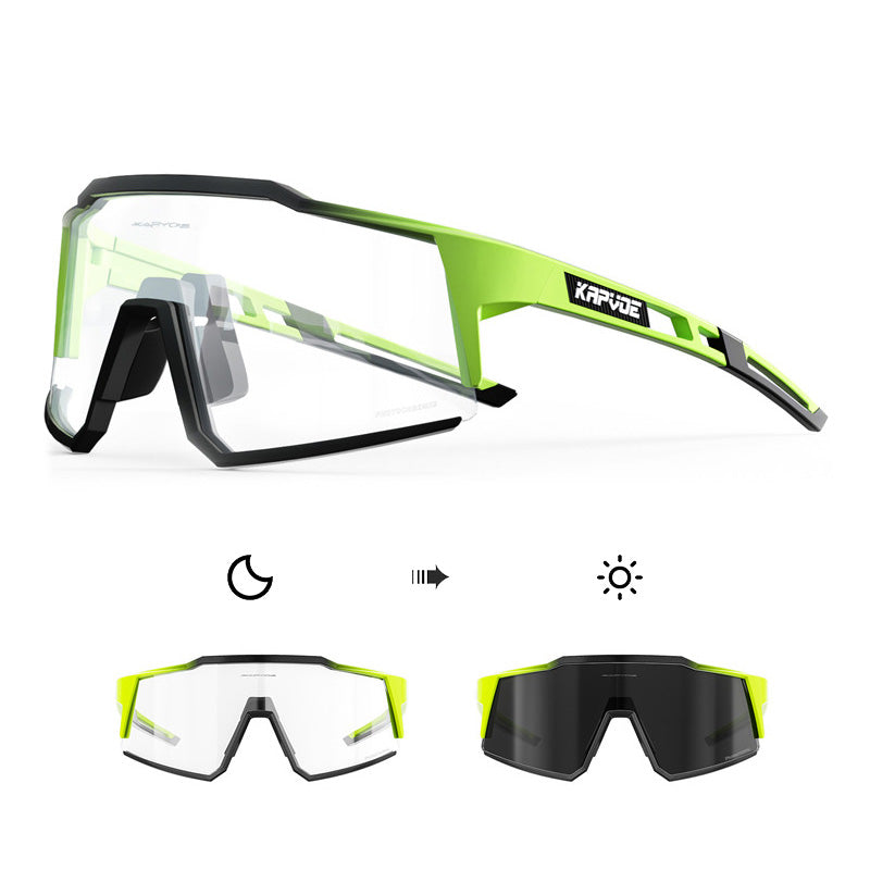 Óculos Esportivo Fotocromático UV400 Inpace - Verde Neon