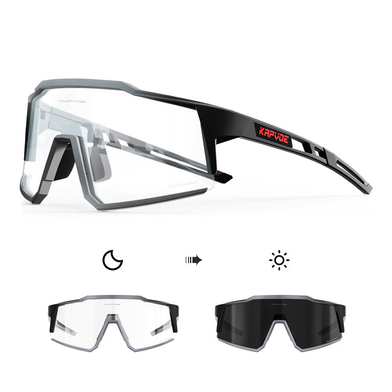 Óculos Esportivo Fotocromático UV400 Inpace - Cinza Esportivo
