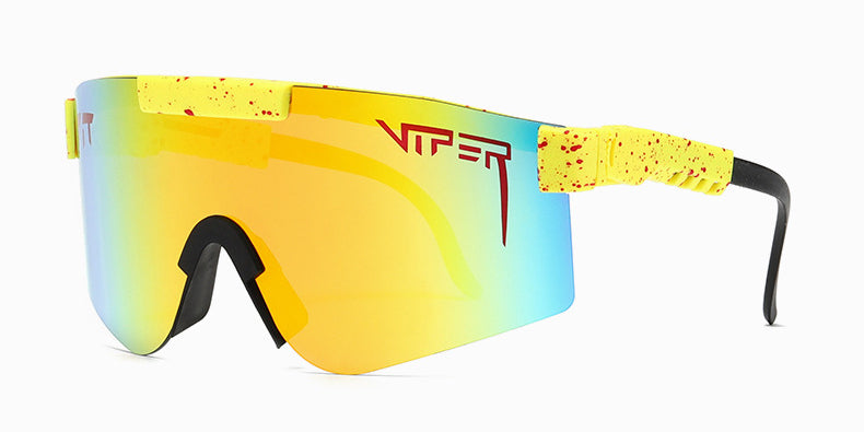 Óculos Esportivo Viper UV400 Inpace - Amarelo Espelhado
