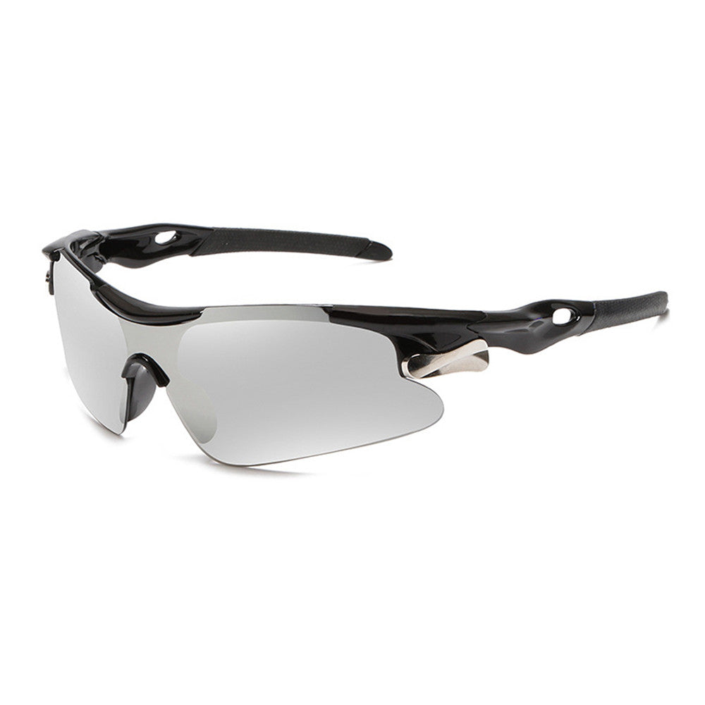 Óculos Esportivo MTB UV400 Inpace - Preto/Prata