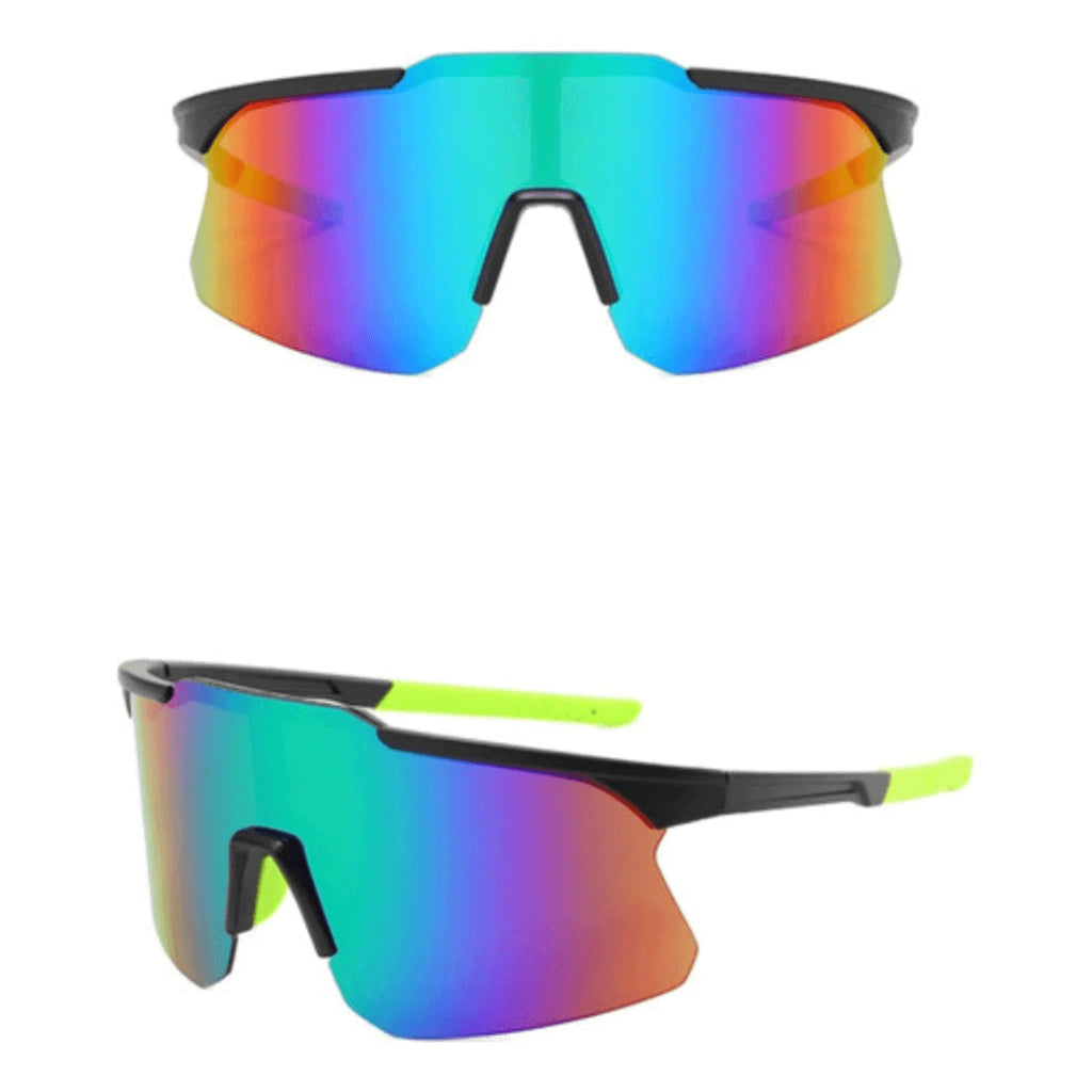 Óculos Ciclismo Bike UV400 Inpace - Preto/Verde