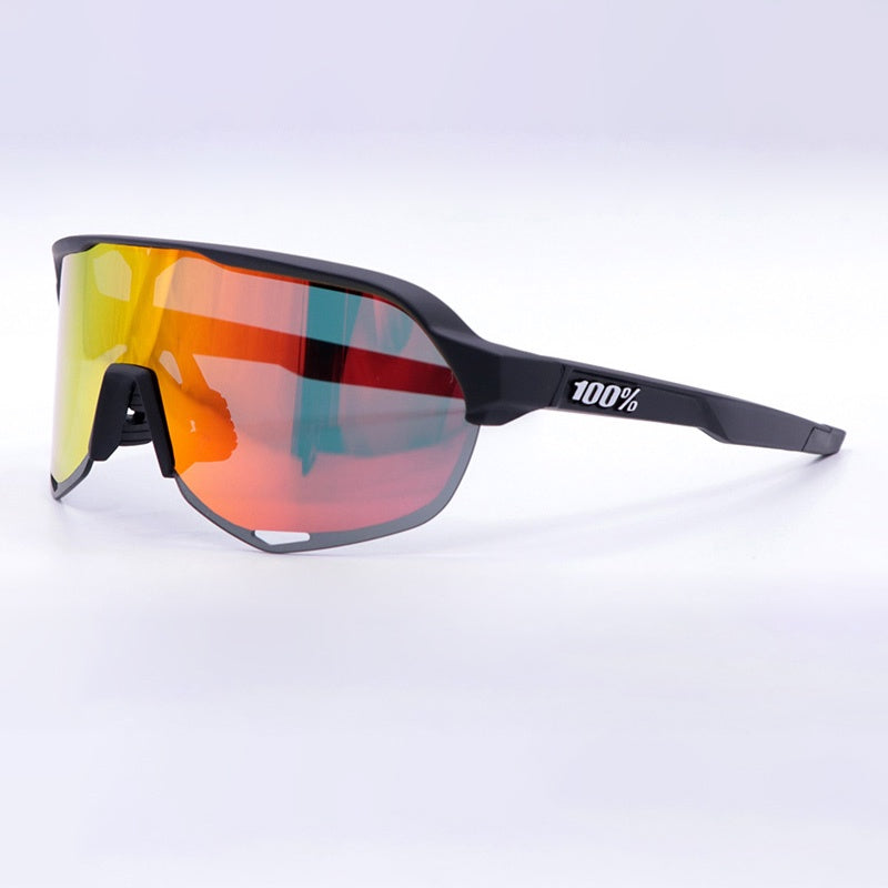 Óculos Esportivo S2 UV400 Inpace - Preto/Vermelho