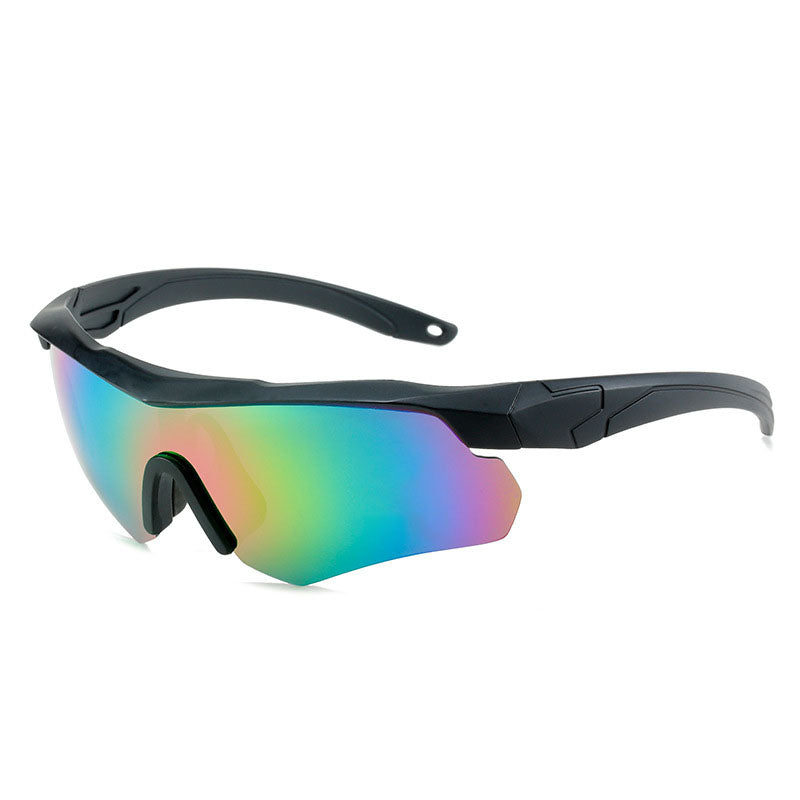 Óculos Esportivo Pesca UV400 Inpace - Preto/Colorido