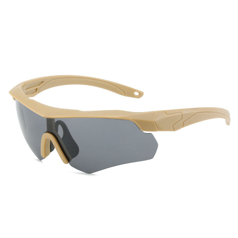 Óculos Esportivo Pesca Pro UV400 Inpace - Dourado/Fumê