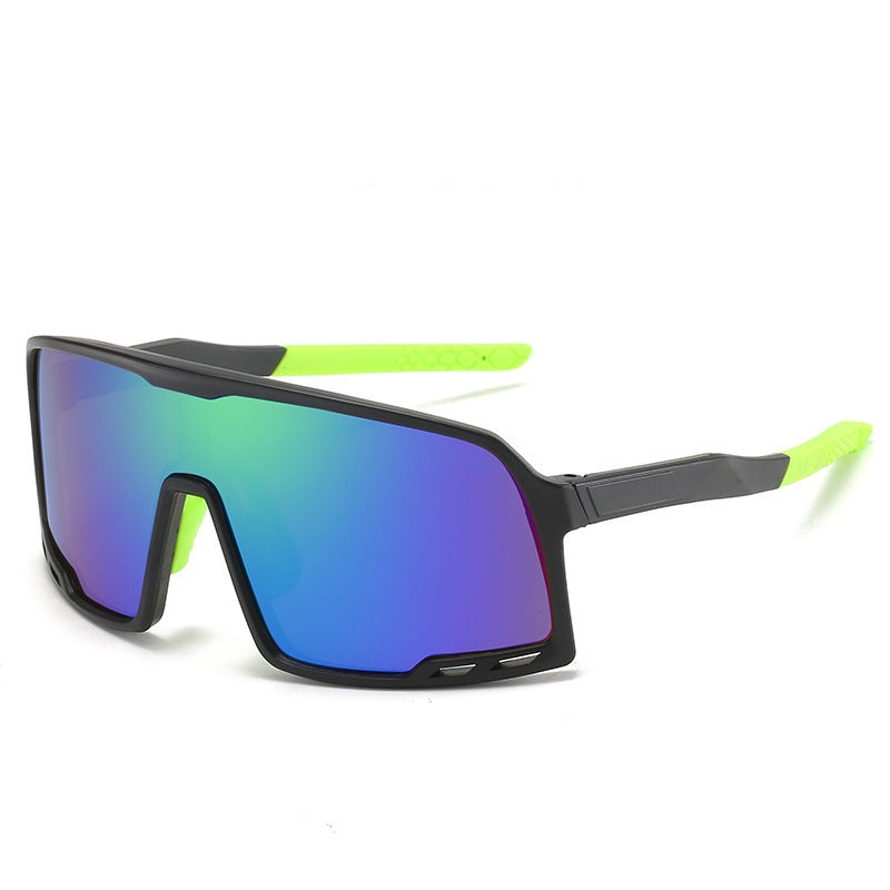 Óculos Esportivo Big Frame UV400 Inpace - Preto/Verde