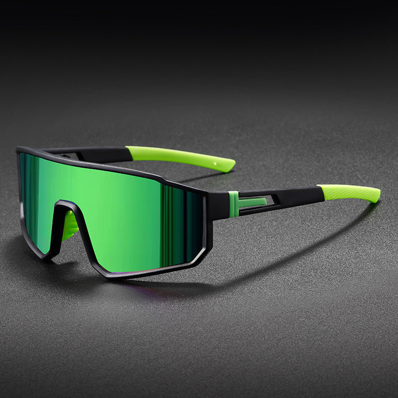 Óculos Esportivo Big Lens UV400 Inpace - Preto/Verde