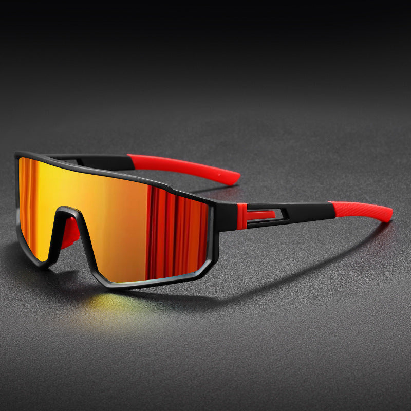 Óculos Esportivo Road UV400 Inpace - Preto/Vermelho